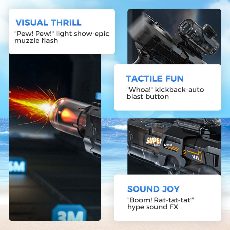 📢📢50% OFF !!!💦🔫Fast Mode Ice Explosion Pistol Water Gun