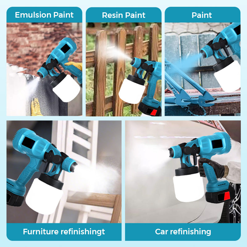 🧑‍🔧50% OFF!🆒Wireless electric paint sprayer