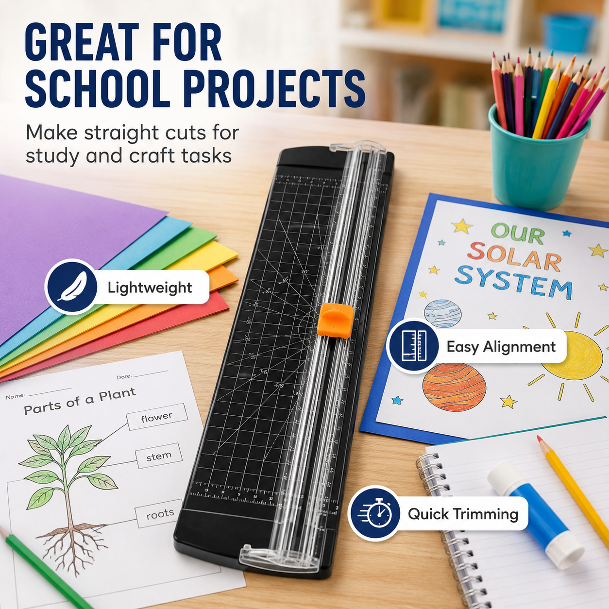 Multifunctional Paper Cutter Trimmer