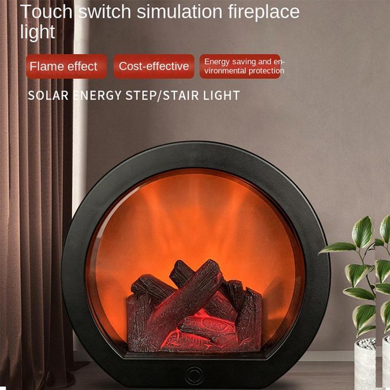 🎁New arrival 50% OFF💥Flameless LED Fireplace Decorative Lantern Lamp🔥