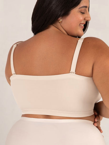 ⛱️Last day: 50% off for a limited time🤩🔥Convertible Strapless Bandeau Bra with Wireless Comfort, Anti-Slip Grip & Removable Straps
