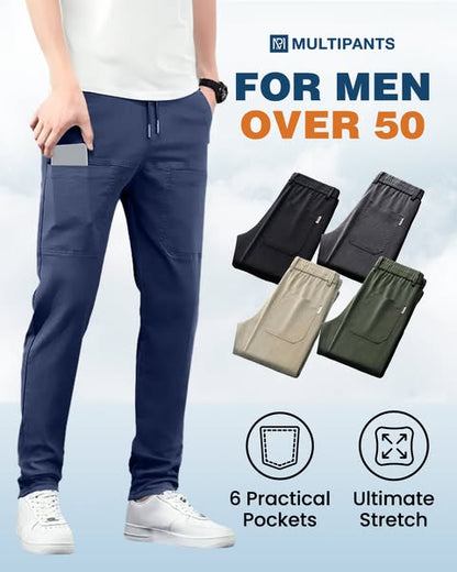 💥 MultiPants – High-Stretch, Multi-Pocket Durable Cargo Pants | Built for Movement & Everyday Utility 🎒