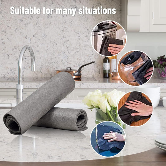 🔥Buy 5 Get 5 Free✨100 Counts Magic Cleaning Cloth, Reuseable Thickened Streak Free Magic Cleaning Wipes