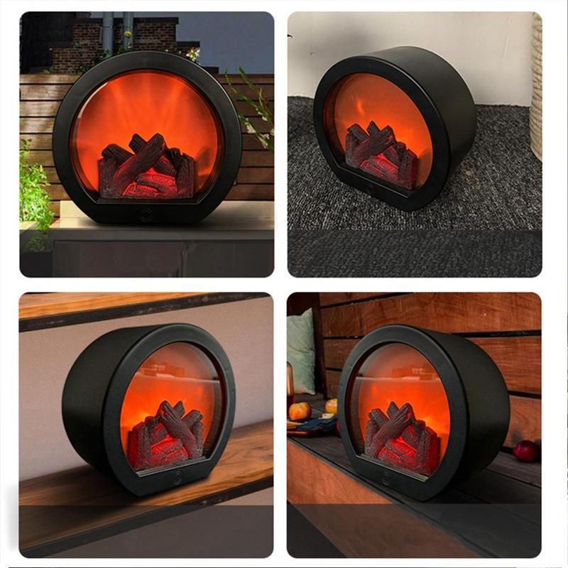 🎁New arrival 50% OFF💥Flameless LED Fireplace Decorative Lantern Lamp🔥