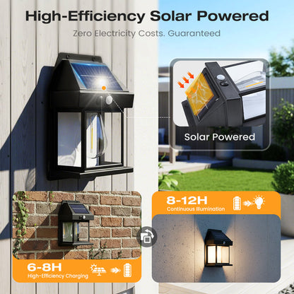 ☀️ 50% OFF NOW! 🌙 Solar Powered Wall Light – Motion Sensor & Weatherproof 🏡