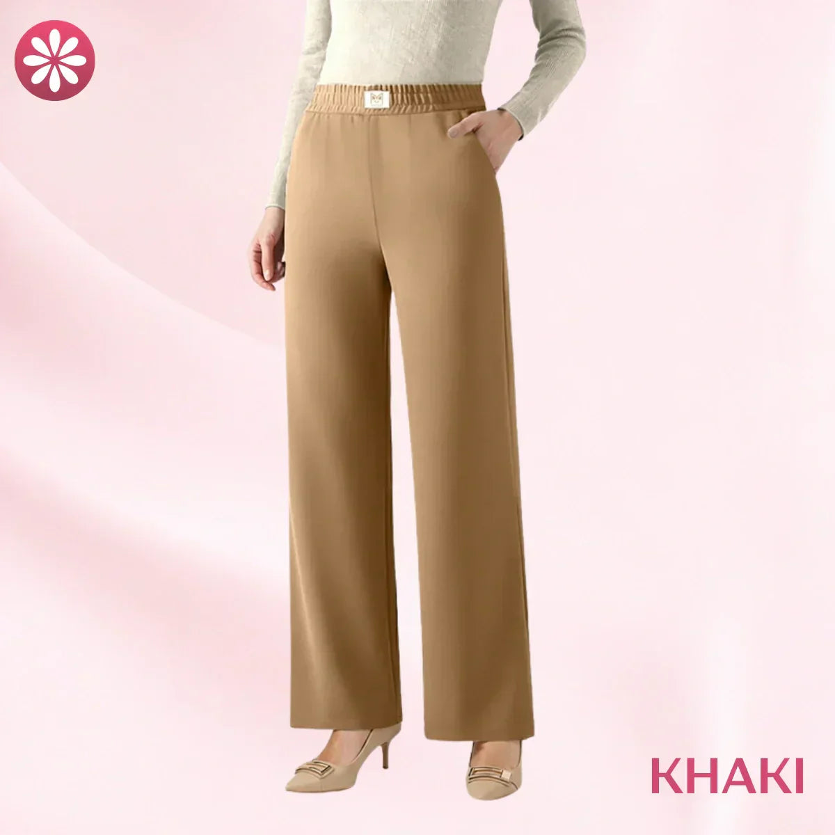 👖Three Lengths Available🌷LAST DAY SALE 50% OFF!!💥Perfect Drape High Rise Pull-On Stretch Pants