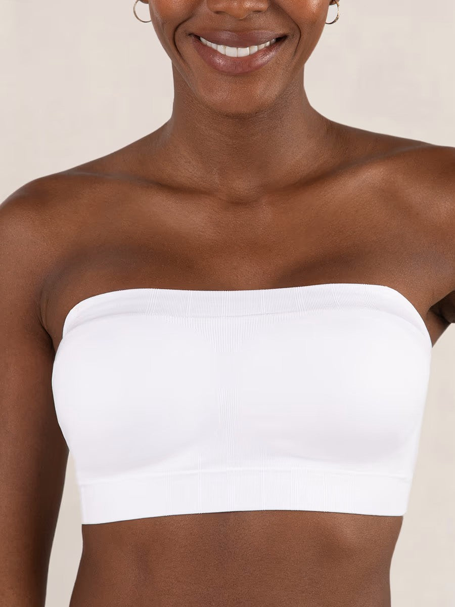 ⛱️Last day: 50% off for a limited time🤩🔥Convertible Strapless Bandeau Bra with Wireless Comfort, Anti-Slip Grip & Removable Straps