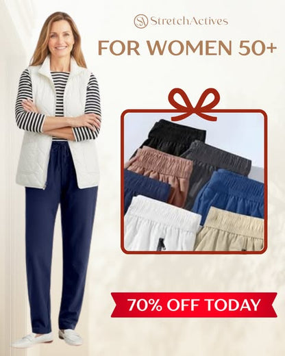 ⏳LAST DAY SALE 70% OFF!!🔥🎁Unisex Ultra Soft Stretch Perfect Drape Casual Pants