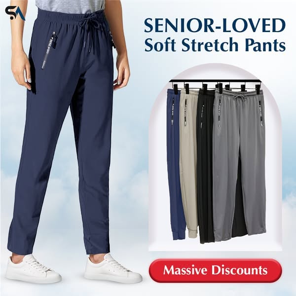 ⏳LAST DAY SALE 70% OFF!!🔥🎁Unisex Ultra Soft Stretch Perfect Drape Casual Pants