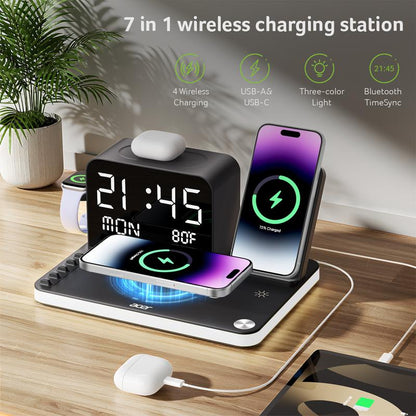 7-in-1 wireless charging statio