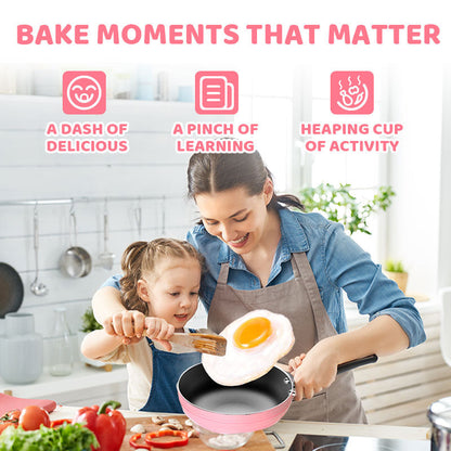 🔥2026 Hot Sale 50% OFF✨🏆#1 Best Seller ⏰💕🌟Children's Real Cooking Mini Kitchen Toys - 22 PCS Set