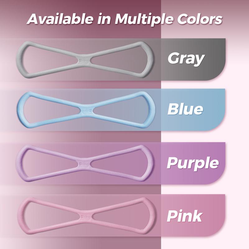 🎁Final Hours Flash Sale $22.99!!⚡Figure 8 TPE Resistance Bands – Yoga & Gym Training Gear
