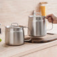 🍳 2-in-1 Stainless-Steel Frying & Oil-Straining Pot Set