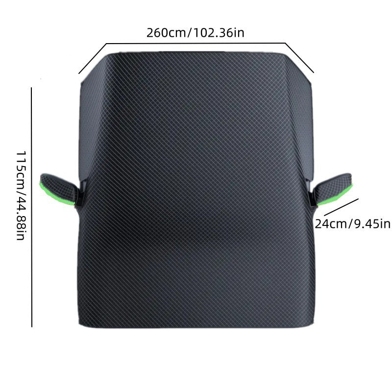 ❄️☀️ 50% OFF! Windshield Anti-Snow & Anti-Frost Cover with Mirror Protection – Ready-to-Drive in Any Weather!🔥