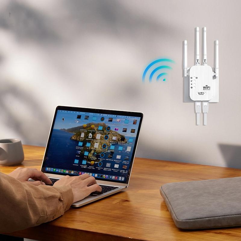 🥳2026 HOT SALE🥳💞50K+ SOLD!🚀📶 Dead Zones? Gone for Good! 1200Mbps WiFi Extender – Covers 10,000 sq.ft & 50 Devices. 🏡✨