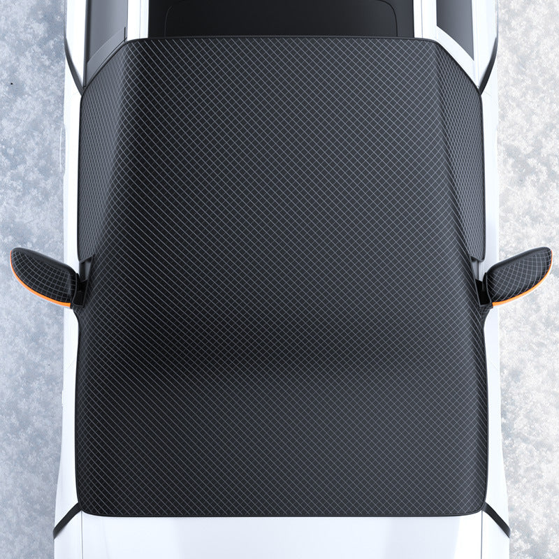 ❄️☀️ 50% OFF! Windshield Anti-Snow & Anti-Frost Cover with Mirror Protection – Ready-to-Drive in Any Weather!🔥