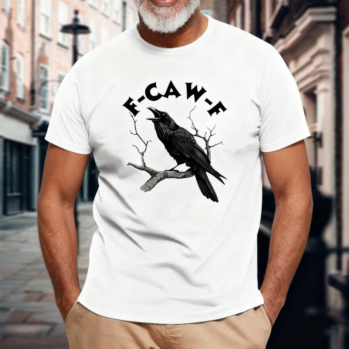 🏆LAST DAY SALE: Only $24.99!🔥 Humorous Crow Graphic T-Shirt – Say It With a Caw!
