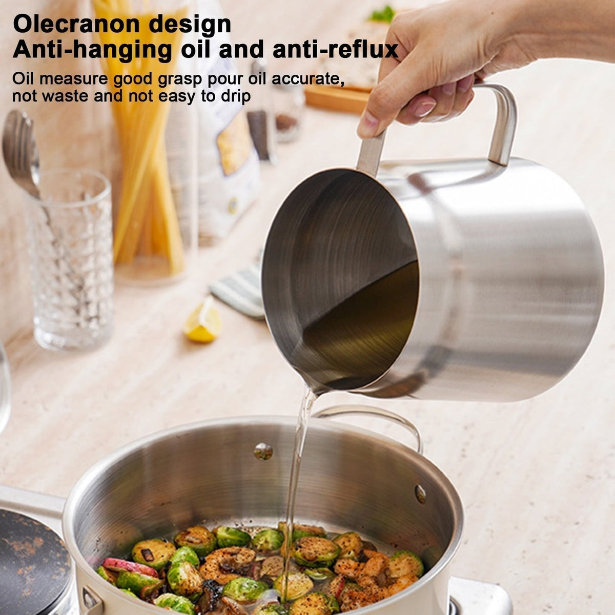 🍳 2-in-1 Stainless-Steel Frying & Oil-Straining Pot Set