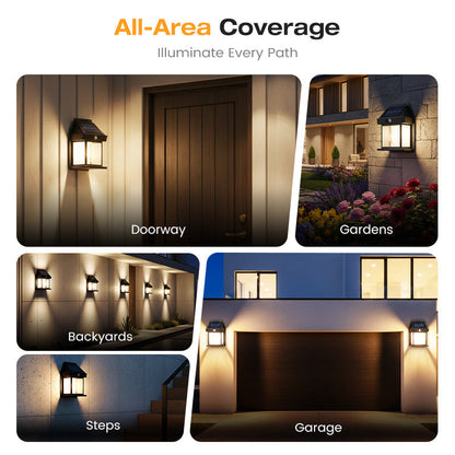 ☀️ 50% OFF NOW! 🌙 Solar Powered Wall Light – Motion Sensor & Weatherproof 🏡
