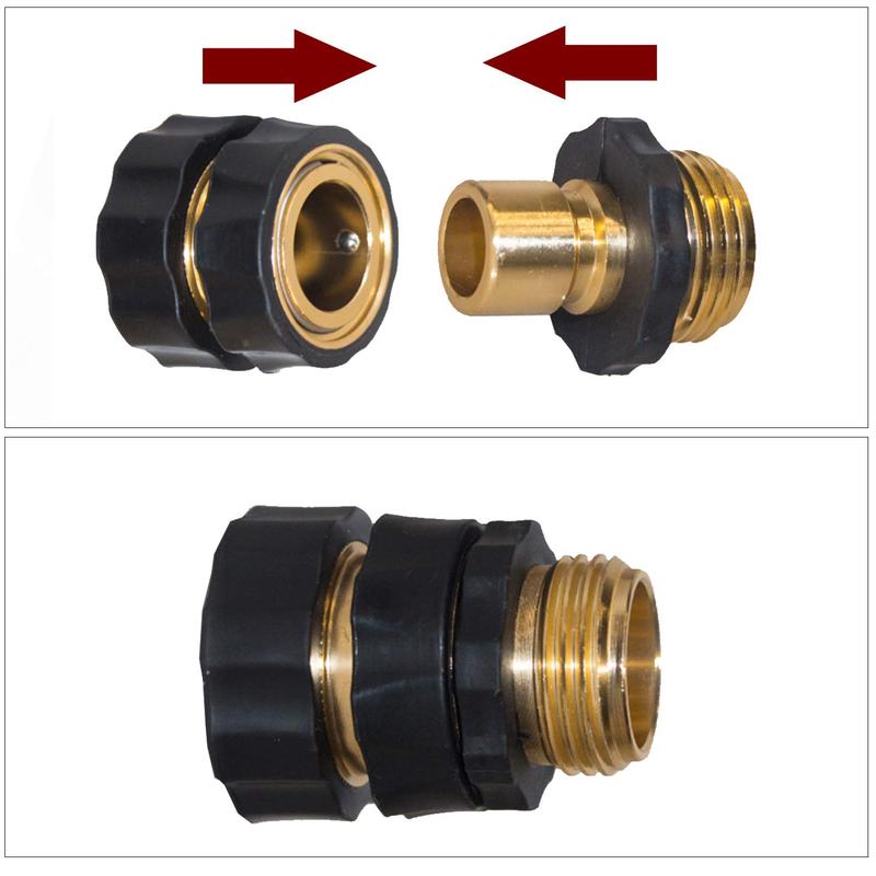 3/4 Inch Male and Female Connector