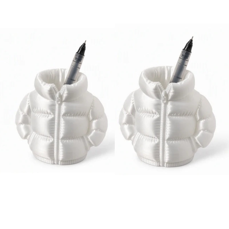 ✏️ 3D-Printed Puffer-Jacket Pen Holder