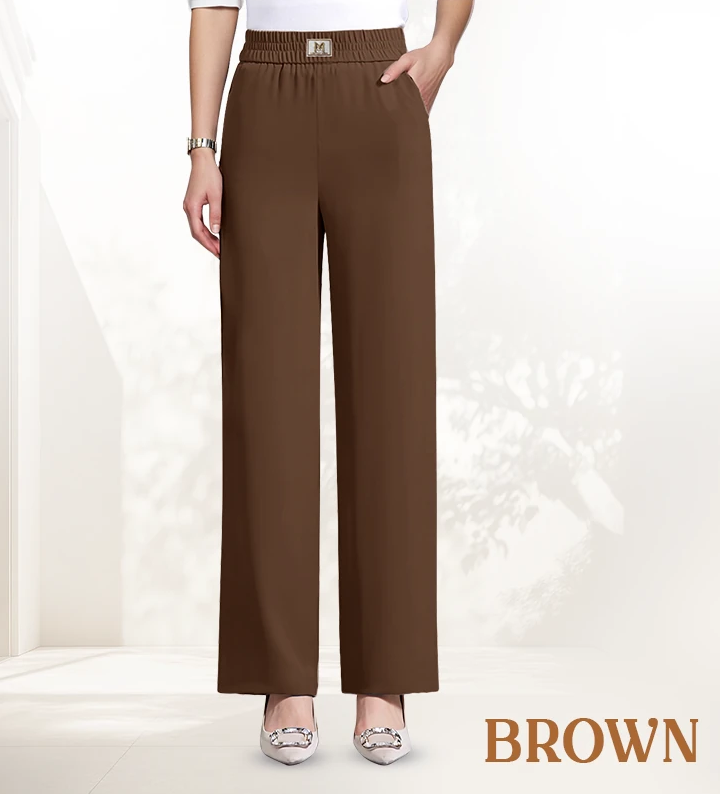 👖Three Lengths Available🌷LAST DAY SALE 50% OFF!!💥Perfect Drape High Rise Pull-On Stretch Pants