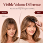 💇 Cordless Heated Styling Comb for Bangs & Root Volume