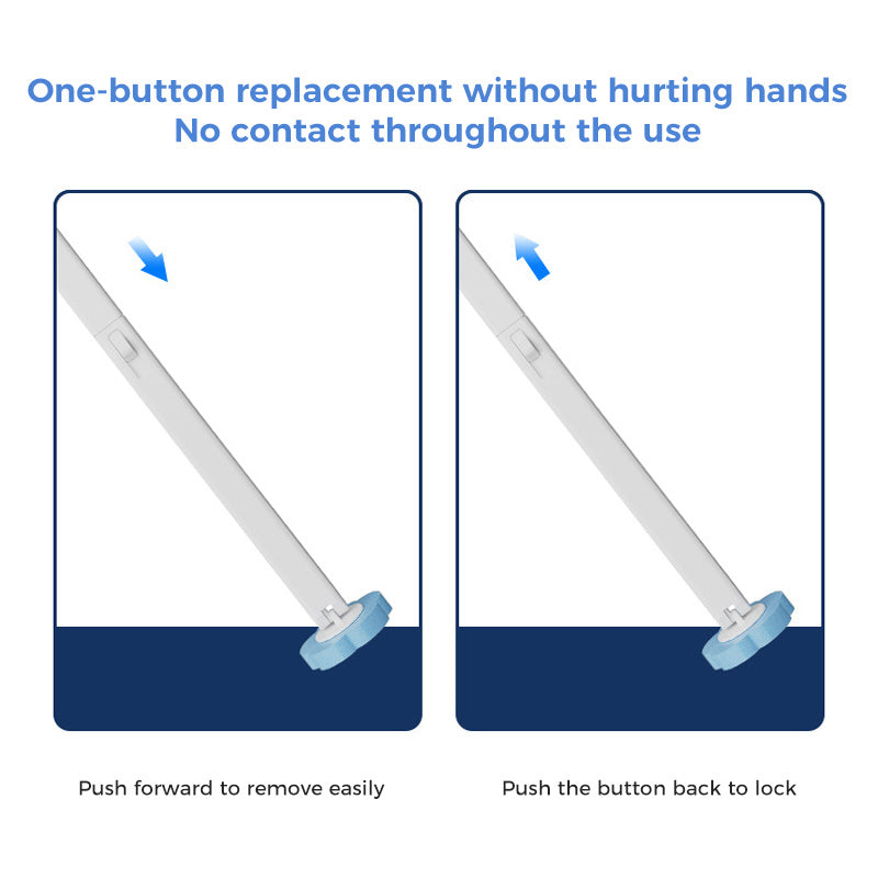🥳2026 HOT SALE🥳💞50K+ SOLD!💦🧽 50% OFF! Hands-Free Toilet Tool – Disposable heads, powerful clean. No touching germs, no storing dirty brushes. Simple & smart. ✅🚽