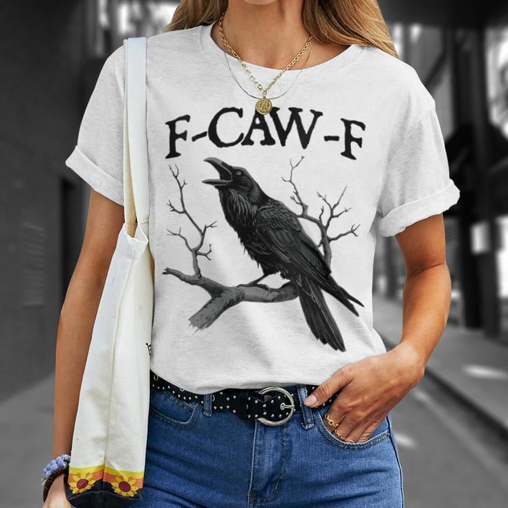🏆LAST DAY SALE: Only $24.99!🔥 Humorous Crow Graphic T-Shirt – Say It With a Caw!