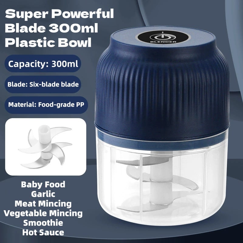 🔥HOT SALE 50% OFF🔥Cordless Multifunctional Mini Electric Garlic Chopper