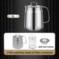 🍳 2-in-1 Stainless-Steel Frying & Oil-Straining Pot Set