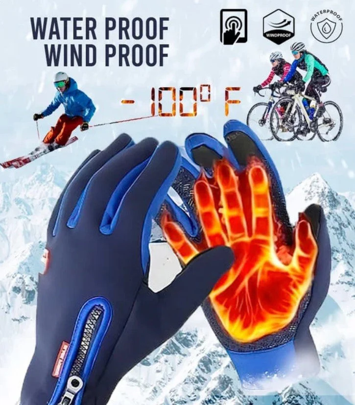🧤 Thermal Touchscreen Gloves for Cold-Weather Activities