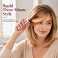 💇 Cordless Heated Styling Comb for Bangs & Root Volume