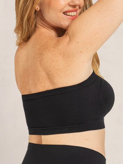 ⛱️Last day: 50% off for a limited time🤩🔥Convertible Strapless Bandeau Bra with Wireless Comfort, Anti-Slip Grip & Removable Straps