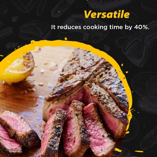 🥩 Stainless-Steel 21-Blade Meat Tenderizer