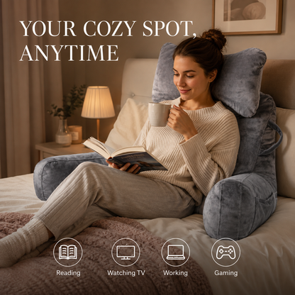 Multi-Functional Waist Support Reading Pillow Back Cushion