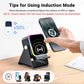 🔊 5-in-1 Bluetooth Speaker with Induction Charging & Adjustable Phone Stand