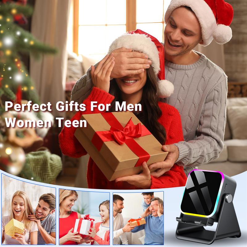 🔊 5-in-1 Bluetooth Speaker with Induction Charging & Adjustable Phone Stand