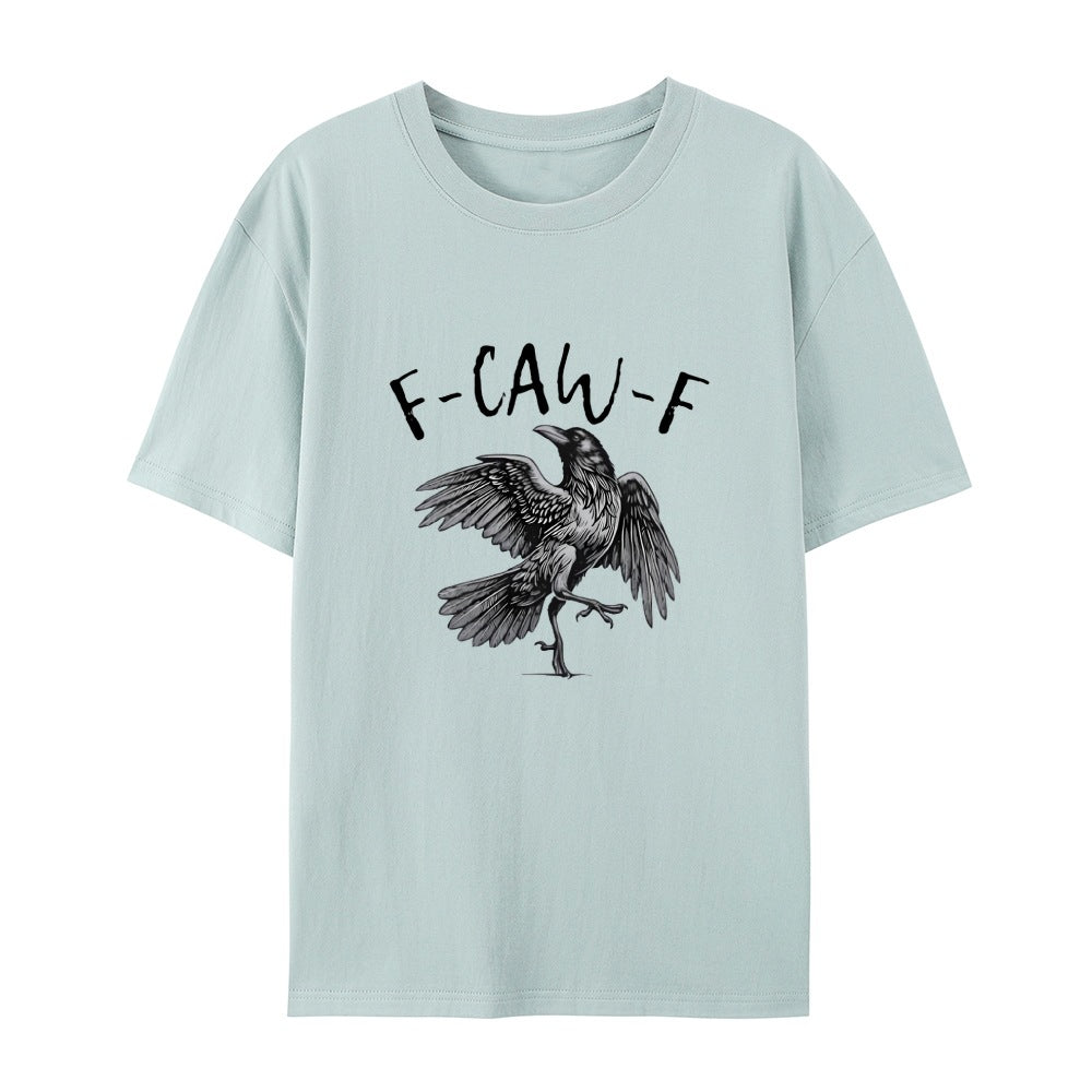 🏆LAST DAY SALE: Only $24.99!🔥 Humorous Crow Graphic T-Shirt – Say It With a Caw!