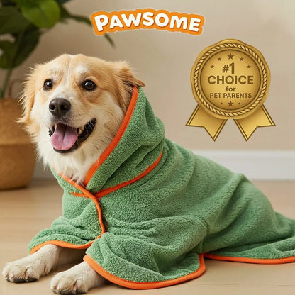 🐶LAST DAY SALE 50% OFF💦 Super Absorbent Quick-drying Pet Dog Bathrobe🐾
