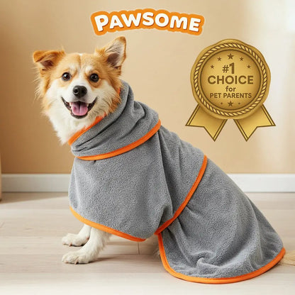 🐶LAST DAY SALE 50% OFF💦 Super Absorbent Quick-drying Pet Dog Bathrobe🐾