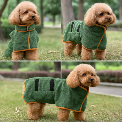 🐶LAST DAY SALE 50% OFF💦 Super Absorbent Quick-drying Pet Dog Bathrobe🐾