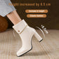 Fashionable high-heeled women's shoes with pointed toes