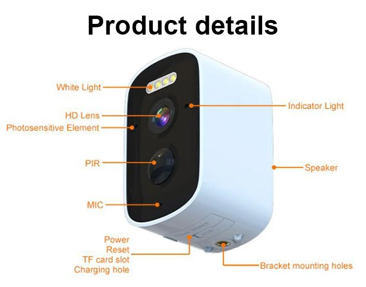 📹 Wireless Night-Vision Security Camera