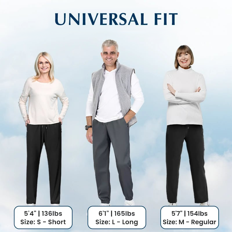 ⏳LAST DAY SALE 70% OFF!!🔥🎁Unisex Ultra Soft Stretch Perfect Drape Casual Pants