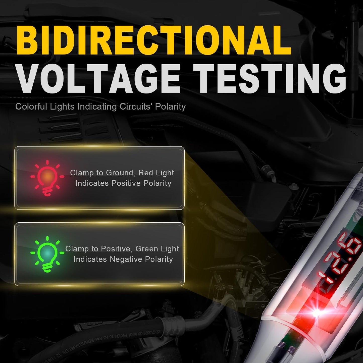 🔥Heavy Duty 5-90V Digital LED Circuit Tester