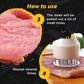 🥩 Stainless-Steel 21-Blade Meat Tenderizer