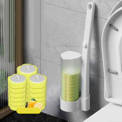 🥳2026 HOT SALE🥳💞50K+ SOLD!💦🧽 50% OFF! Hands-Free Toilet Tool – Disposable heads, powerful clean. No touching germs, no storing dirty brushes. Simple & smart. ✅🚽