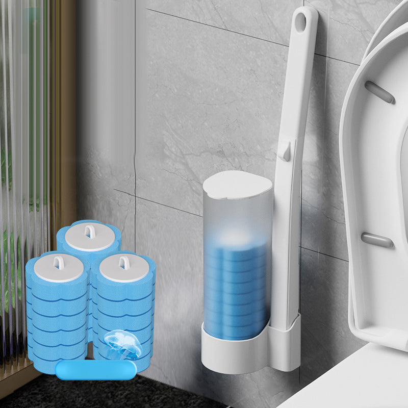 🥳2026 HOT SALE🥳💞50K+ SOLD!💦🧽 50% OFF! Hands-Free Toilet Tool – Disposable heads, powerful clean. No touching germs, no storing dirty brushes. Simple & smart. ✅🚽