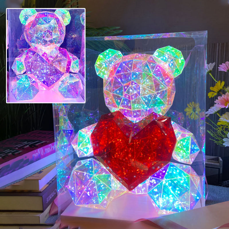 💕Valentine's Day Special - 60% OFF🎁 Colorful Glowing Bear